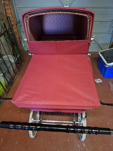 Vintage silver cross pram 1983 - cross,