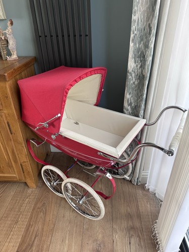 Vintage silver cross - silver, pram