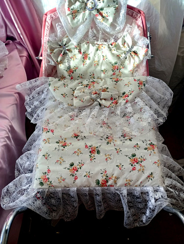Dolls pram set silver cross - pram,