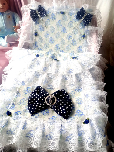 Dolls pram set silver cross - set,